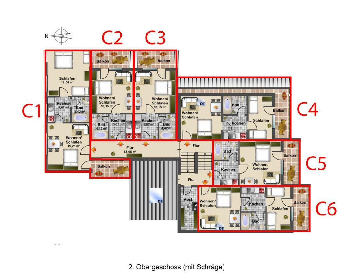 C3 Albmatte-Fewo Sauna, Hallenbad Aussenbecken Massagen Nebenan Санкт-Блазиен Экстерьер фото